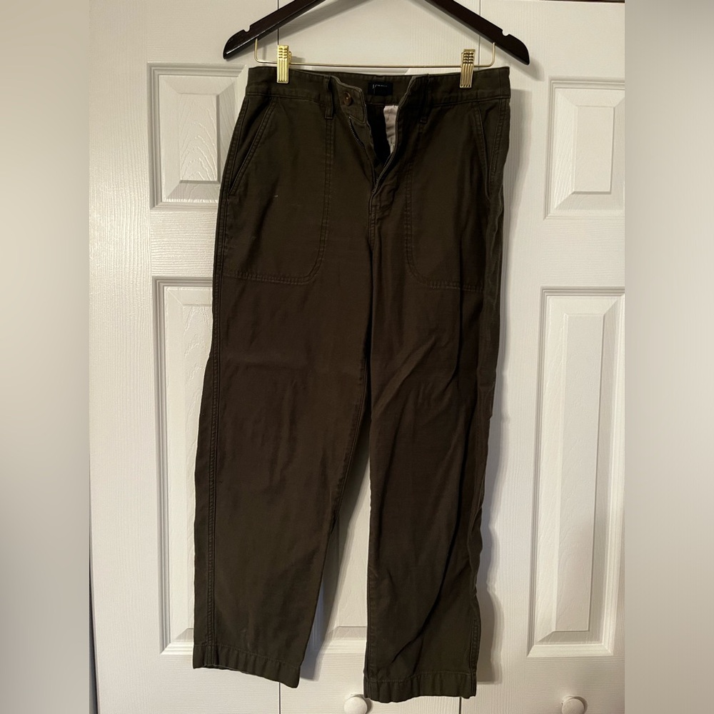 J. Crew Women’s Dark Olive Pants